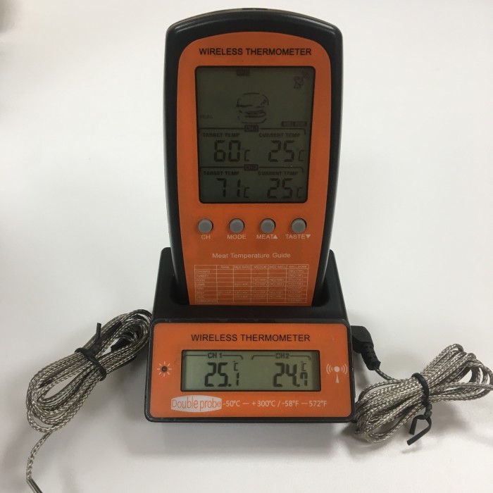 Термометр цировой с 2-мя щупами и Wi-Fi