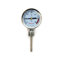 Термометр биметаллический вертикальный 0-120 С